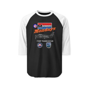 Monogram Mondays F-84F Thunderstreak Raglan Shirt
