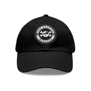 Dad Hat — 'The Plastic Misfits' Leather Patch Cap